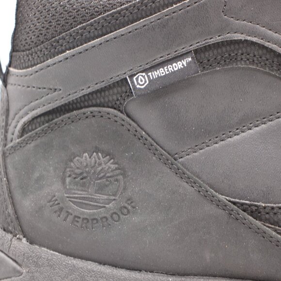 Timberland Maddsen Mid Hiking Boots Waterproof Men\'s Size 12 Black Shoes main image 10